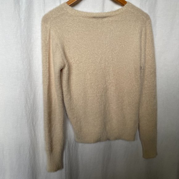 Fluffy AF Soft Cream Sweater - Picture 2 of 5